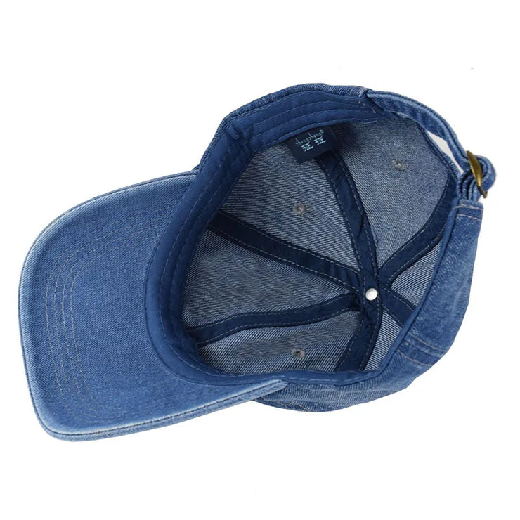 Emorelle™ Denim Unisex Baseball Cap