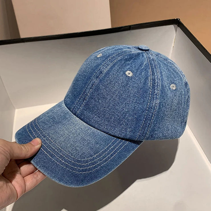Emorelle™ Denim Unisex Baseball Cap